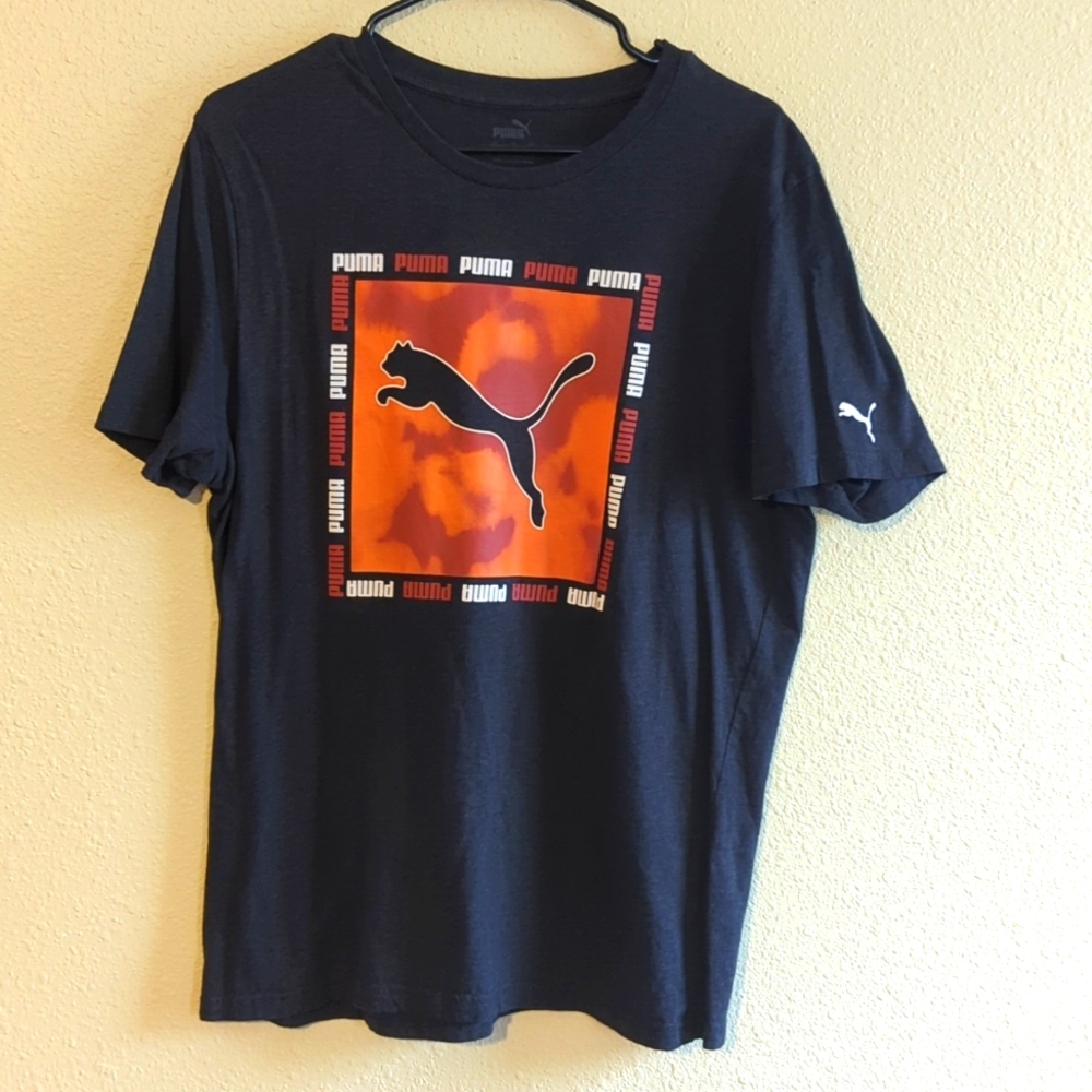 Men's Puma T-shirt. Size Large. Great Condition. Gray